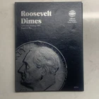 roosevelt dimes 1965-2004 complete set in whitman folder, most in AU condition