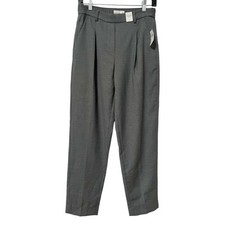 Abercrombie Fitch High Rise Straight Leg Ankle Pants Size XS Office Workwear