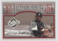 2004 Fleer Sweet Sigs Ballpark Heroes Javy Lopez #13BH a8e