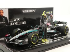 Minichamps Mercedes F1 W15 #44 Lewis Hamilton Abu Dhabi GP 2024 1/43
