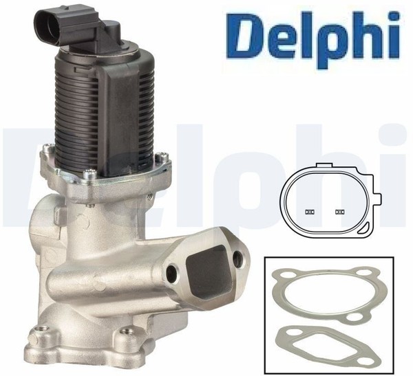 Delphi EG10642-12B1 Agr-Ventil AGR Ventil AbgasrüCkfüHrventil-image