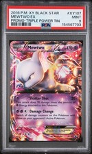 2016 POKEMON XY BLACK STAR PROMO TRIPLE POWER TIN #XY107 MEWTWO EX PSA 9 on eBay