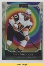 2021-22 O-Pee-Chee Platinum Rainbow Color Wheel Shea Theodore #91 READ kr0