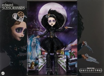 BOX ONLY- Monster High Skullector Edward Scissorhands Doll
