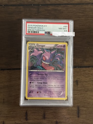 Gengar graded PSA 8.5 for sale on eBay