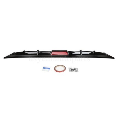 Rear Bumper Lip Diffuser Gloss Black Fits For Honda Accord 10TH 2018-2021