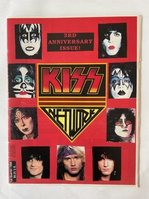 KISS NETWORK MAGAZINE FANZINE NO. 1 1994 GENE SIMMONS PAUL STANLEY ACE FREHLEY 
