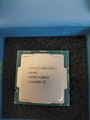 Intel Pentium Gold G6405 Prozessor (4,1 GHz 2 Kerne, FCLGA1200)