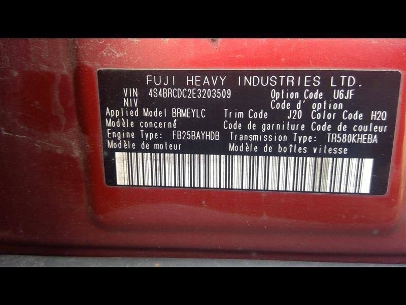 Audio Equipment Radio Receiver ID 86201AJ66A Fits 13-14 LEGACY 139776