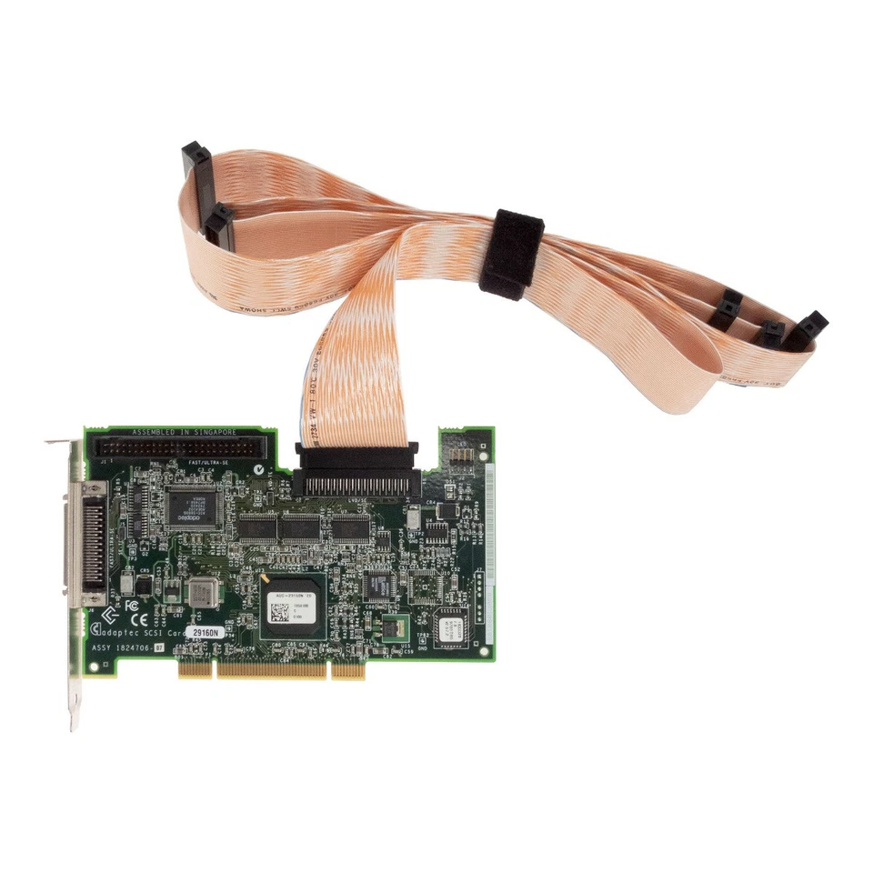 CONTROLLER ADAPTEC AHA29160N SCSI Ultra160 PCI + KABEL - Bild 2 von 3