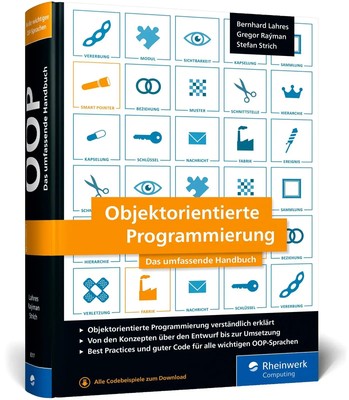 Objektorientierte Programmierung | Bernhard Lahres (u. a.) | Buch | 688 S.