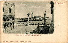 CPA VENEZIA Piazzetta S. Marco e Siola S. Giorgio MAGGIORE ITALY (523178)