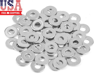 #ad 1 4quot; Stainless Flat Washer 5 8quot; outside Diameter 18 8 304 Stainless Steel Was $11.43