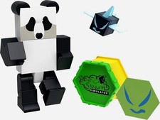 BEE SWARM SIMULATOR Panda Bear Figure  Mystery Honeycomb Roblox 2022 NEW
