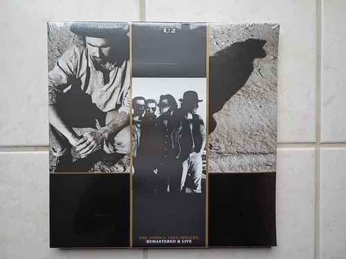 U2 The Joshua Tree Singles Remastered and Live 4 10" LP's Still Sealed Fan Club