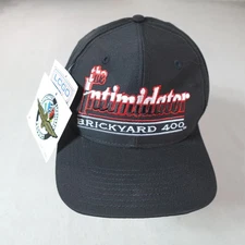 Vintage Brickyard 400 Hat Cap Snap Back Mens One Size NASCAR Intimidator Logo 7
