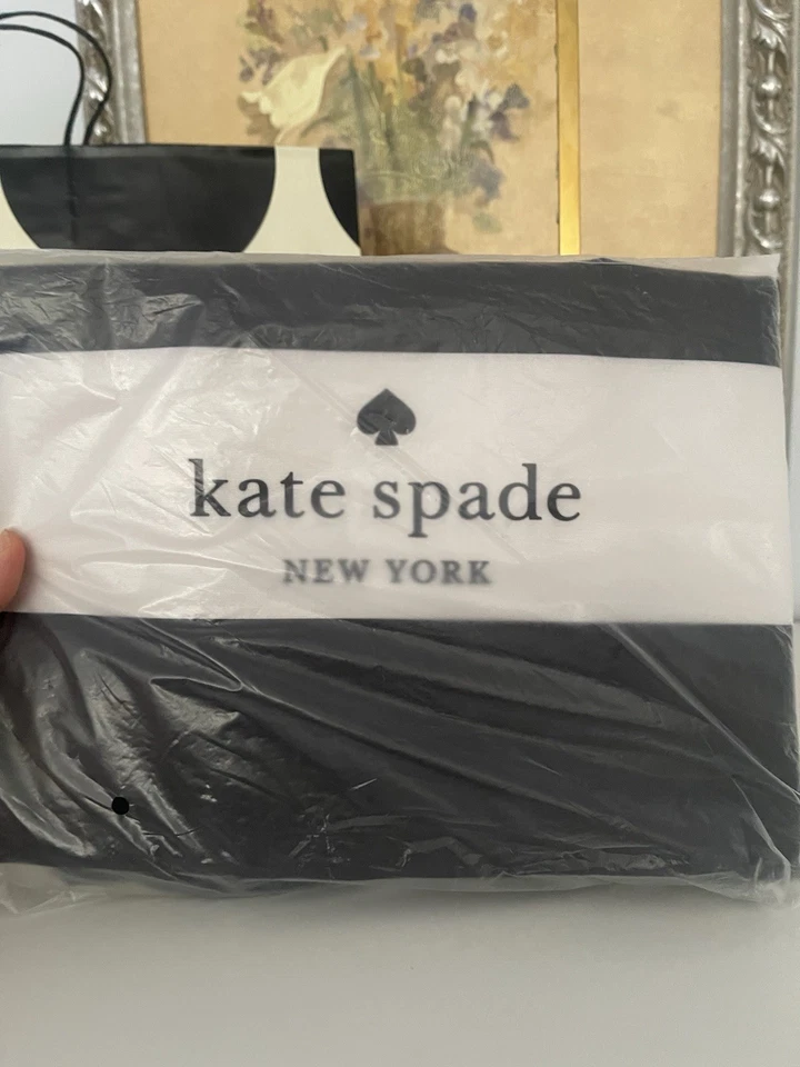 Bolso de Mano Informal Kate Spade Gran Tamaño Rayas Doble Asa con Bolsillo Foto 3 de 3