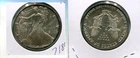 1996 AMERICAN SILVER EAGLE 1 OUNCE SILVER COIN CHOICE BU TONED 7180T