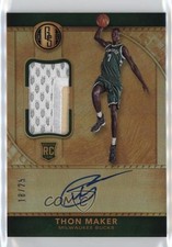 2016 Panini Gold Standard Rookie Jersey Prime AU 18/25 Thon Maker #209 Auto 13c7