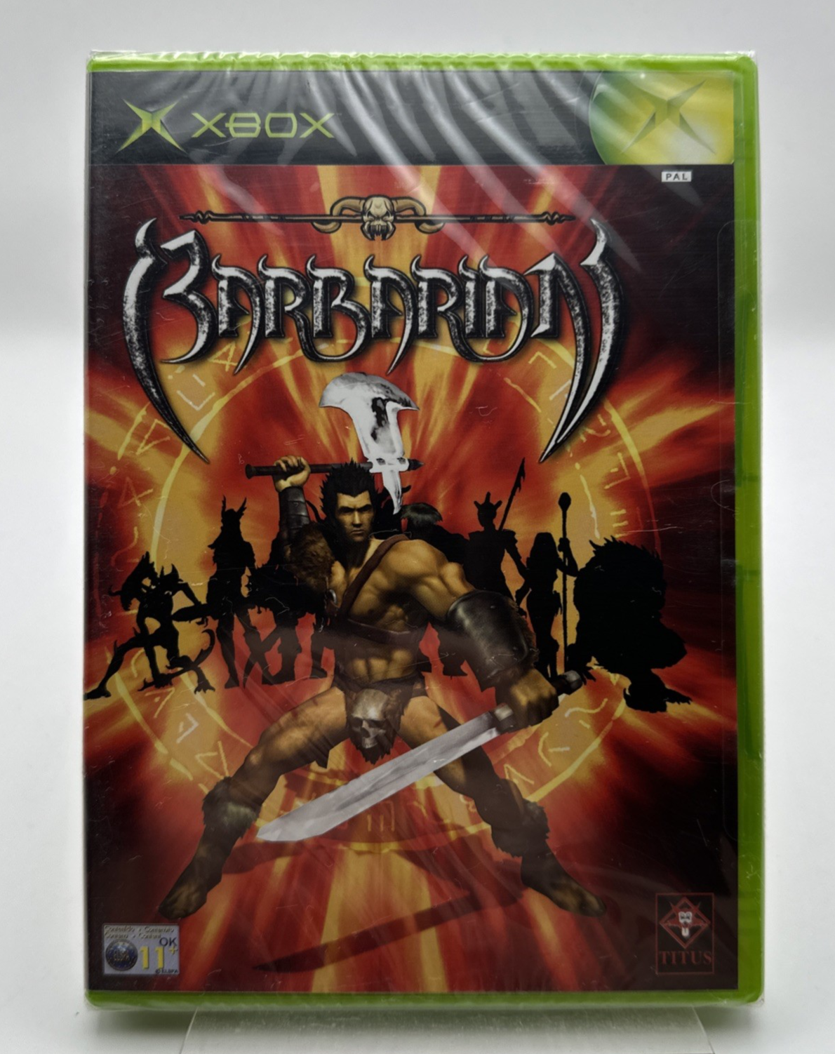 Xbox Barbarian, UK Pal, Brand New & Factory Sealed