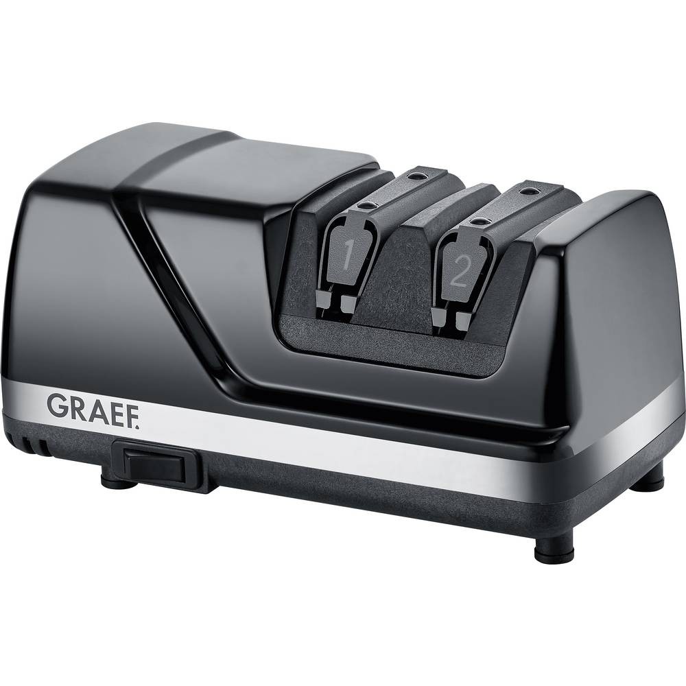 Affûteur de couteaux Graef CX110DE noir pour réussir toutes vos découpes en cuisine