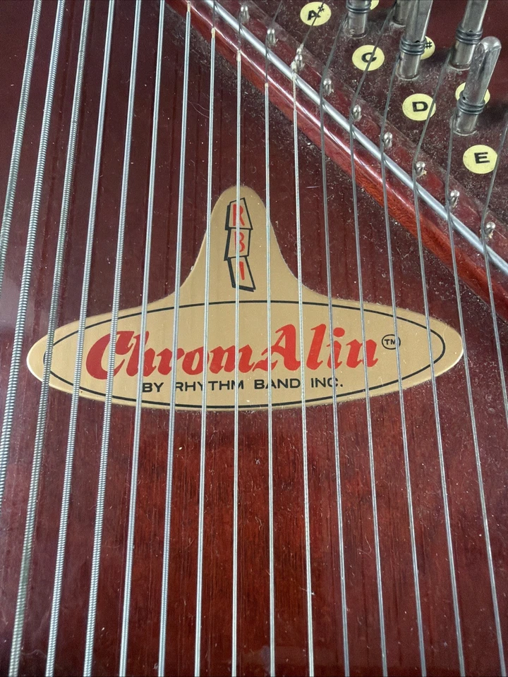 Rbi Chrom Alin Harp by Rhythm Band Inc - Rare Vintage - Image 2 of 4