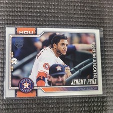 2026 Topps series 1 Jeremy Pena Celebration Dugout Peeks SP 👀 #307