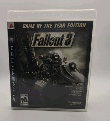 Fallout 3 Game Of The Year Edition PlayStation 3 PS3 Game