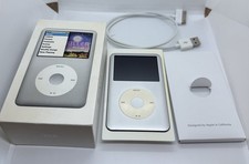 Apple iPod Classic 160 GB 7. Generazione 7G Argento Confezione Originale Ottime Condizioni #023