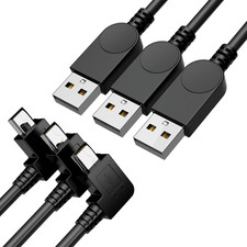 Mini USB Cable, 90 Degree USB 2.0 a to Mini B USB Cable,Right Angle USB 2.0 A-Ma