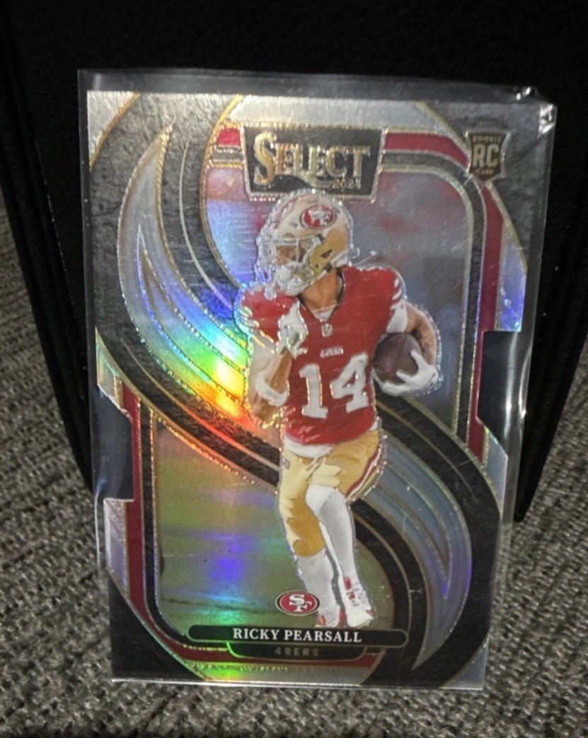 2024 Panini Select - Premier Level Ricky Pearsall #173 Silver Prizm Die-Cut (RC)