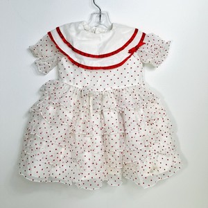 vintage martha miniature dresses Martha's Miniatures Rare Prairie Red Pageant Party Dress Full Circle Martha Miniature Dress | eBay