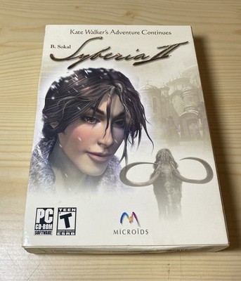 Syberia II B. Sokal PC CD-ROM Computer Game EUC 2 Disc Set Untested Microids