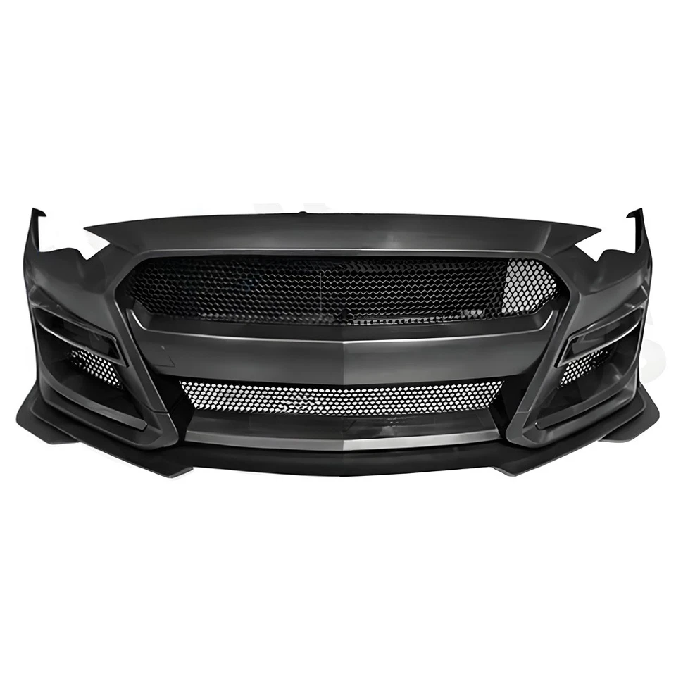 Front Bumper Cover Conversion Kit for 2018-2023 Ford Mustang GT500 Style - Изображение 4 из 4