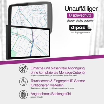 2x Schutzfolie klar für Joying Car Radio 8 16:10 Displayschutzfolie Folie