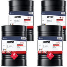 Acetone Technical Grade - 4 x 55 Gallon Drums