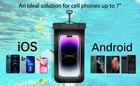 Waterproof Pouch Underwater Swimming Pool Floating Case Dry Bag For Mobile Phone