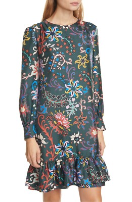 tory burch printed shift dress