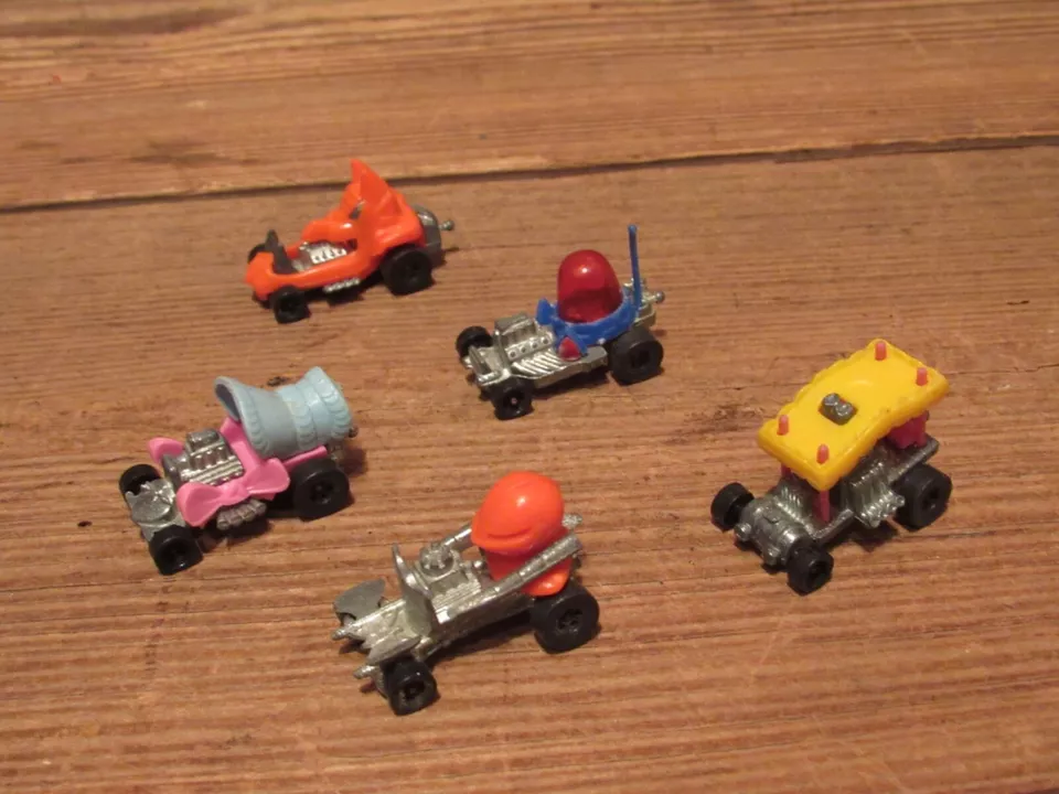 Mattel Zowees Vintage Hot Wheels 1970's mini cars - lot of 5 - Image 2 of 4