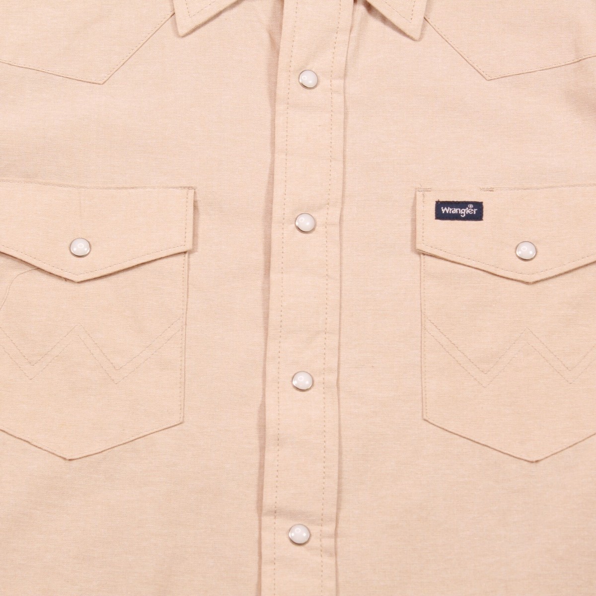 Wrangler Perl Snap Cowboy Cut Western Style Shirt Khaki  MS728KH Perl Snap Up. View 3