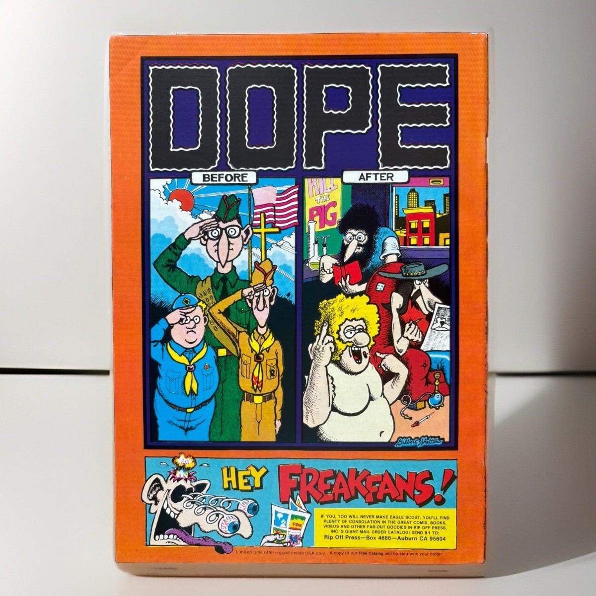 COMIC: 1980 - FABULOUS FURRY FREAK BROTHERS #1 - Rip Off
