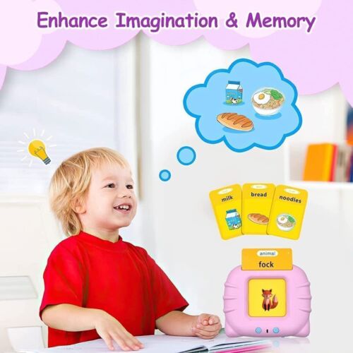 Toddler Learning Toys for 2 3 4 5 6 Year Old Boys Girls Talking Cards Kids Gifts - Picture 11 of 22