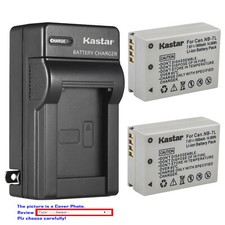 Kastar Battery Wall Charger for OEM Canon NB-7L NB7LH Genuine Canon CB-2LZ 2LZE