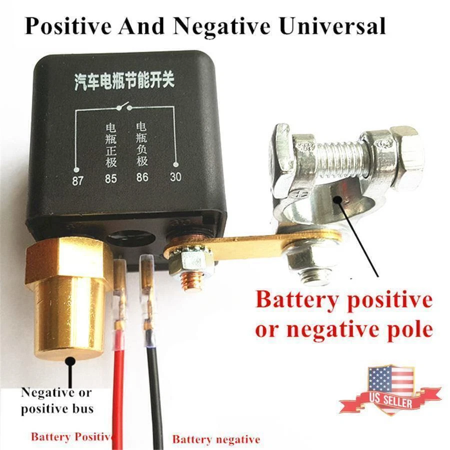 Universal 12V 230A Car Wireless Remote Switches Cut Off Battery Isolator Master - Image 3 of 4