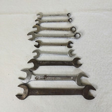 Assorted Lot of 9 Vintage Wrenches Made in USA Drop Forged Heavy Duty READ
