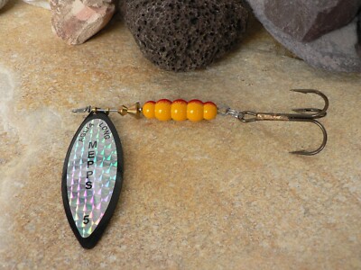 MEPPS SPINNER  LONGUE RAINBO SCHWARZ ALLE GROESSEN ANGELSPORT SPINNFISCHEN NEU