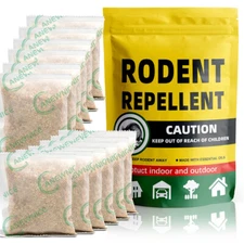 12-Rodent Repellent, Mouse Repellent Pouches, Rat Repellent 