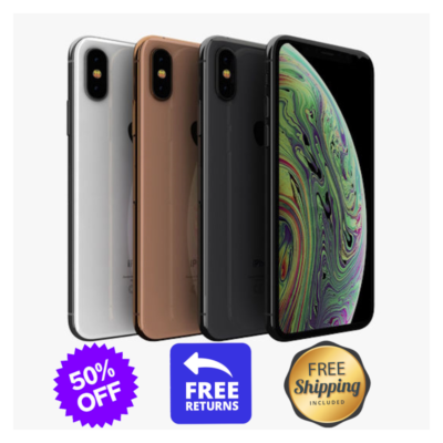 Phone Iphone Xs Max Silver 64gb Verizon Apple IPhone XS 256GB/64GB