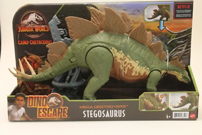 Mattel Jurassic World Dino Escape Mega Destroyers Stegosaurus Dinosaur