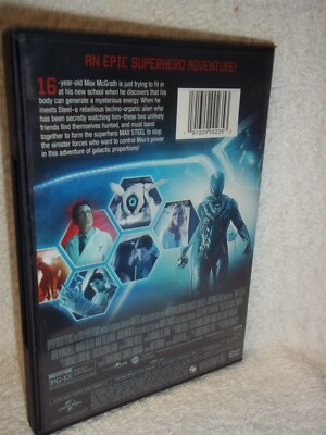 Max Steel (DVD, 2017) Ben Winchell Andy Garcia Maria Bello sci-fi action FP